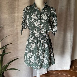 Floral mini dress